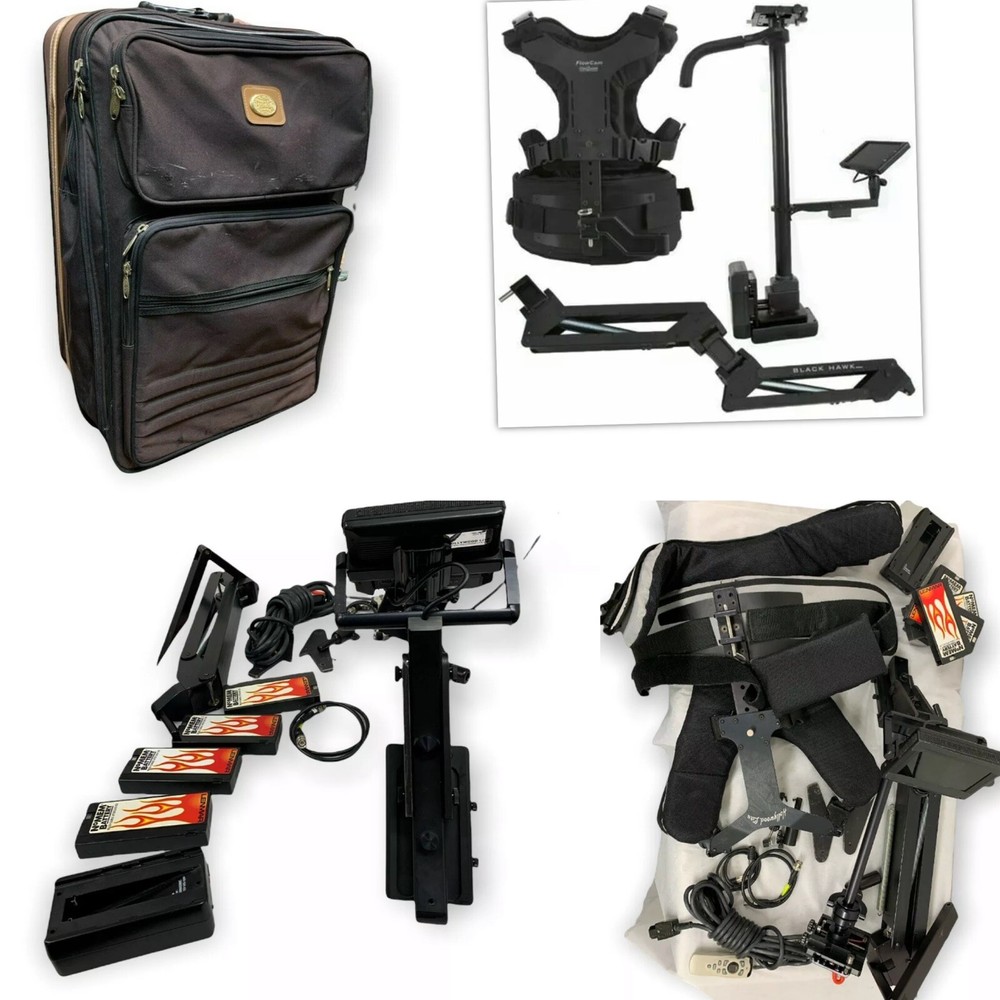 Varizoom BLACKHAWK Fully Supported Dual Arm Stabilizer include Low Mode - X Y Z