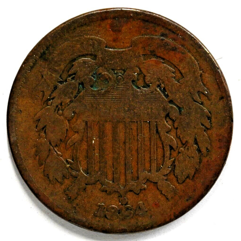 1864 2 Cent Piece