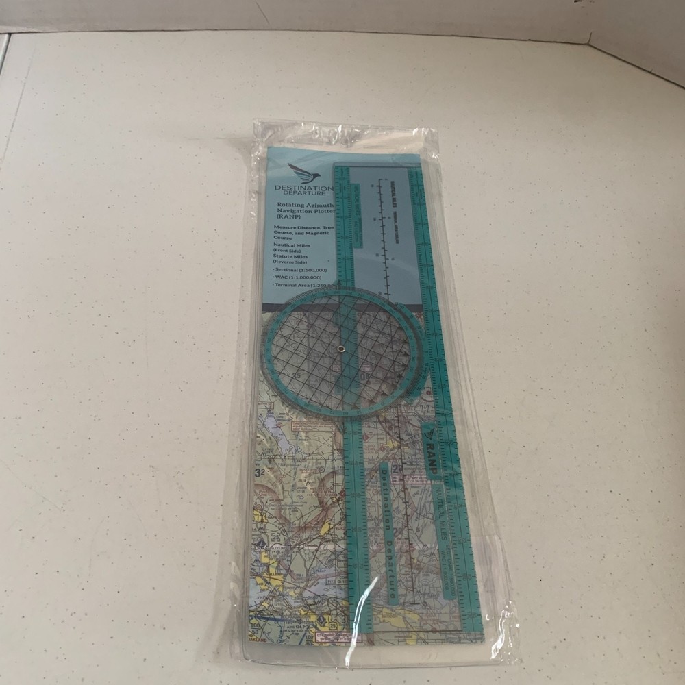 Destination Departure Rotating Azimuth Navigation Plotter RANP BRAND NEW