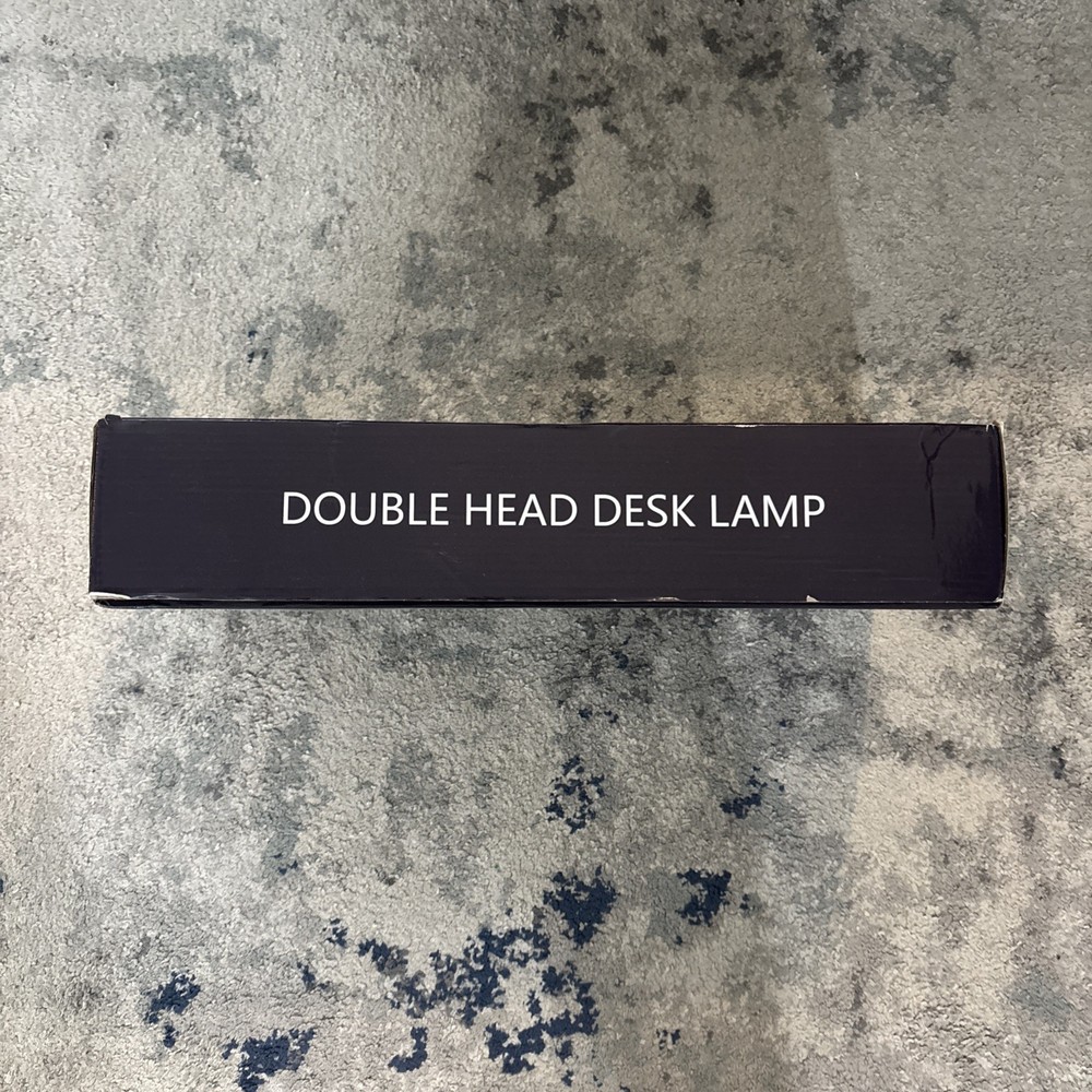 Double Head LED Desk Lamp (clamp on)