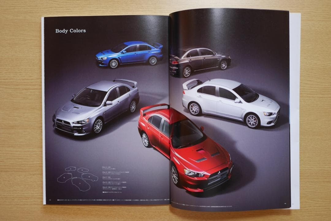 Mitsubishi Lancer Evolution X Evo X 2007 Sales Brochure Catalog Ralliart JDM VG+
