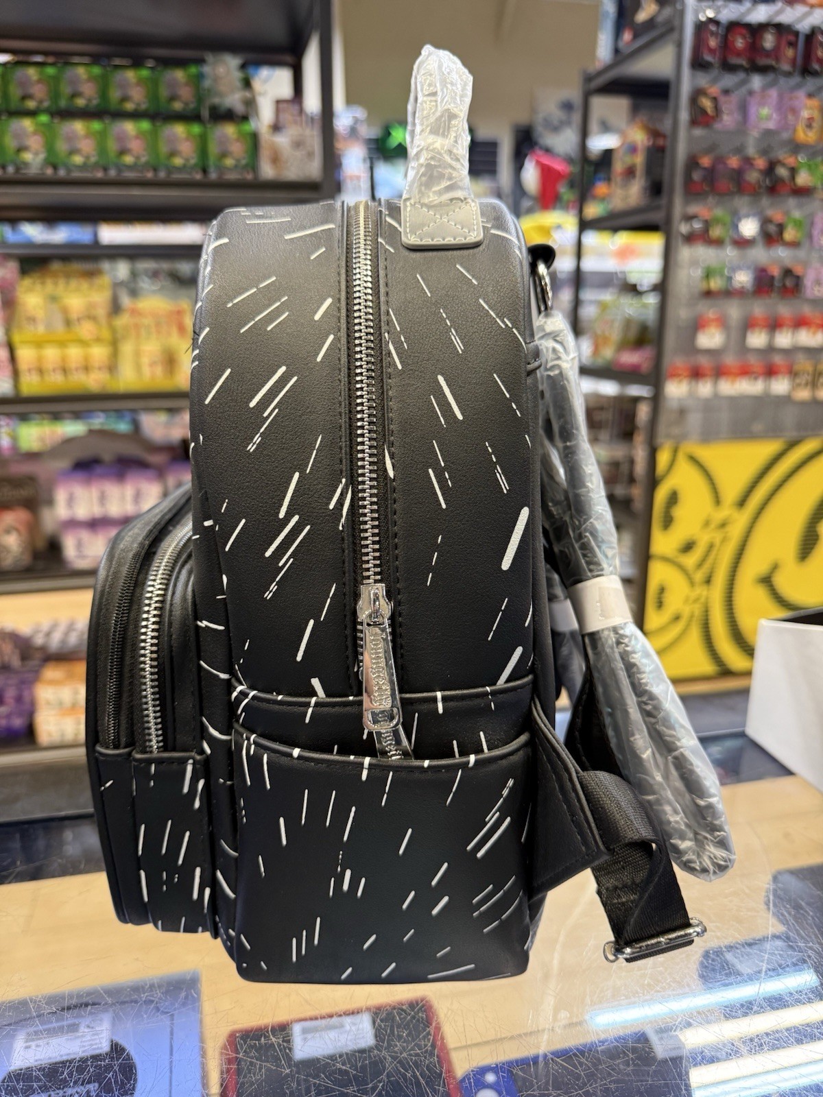 Star Wars Loungefly Mini Backpack Clear Pin Display Pocket Episode IV A New Hope