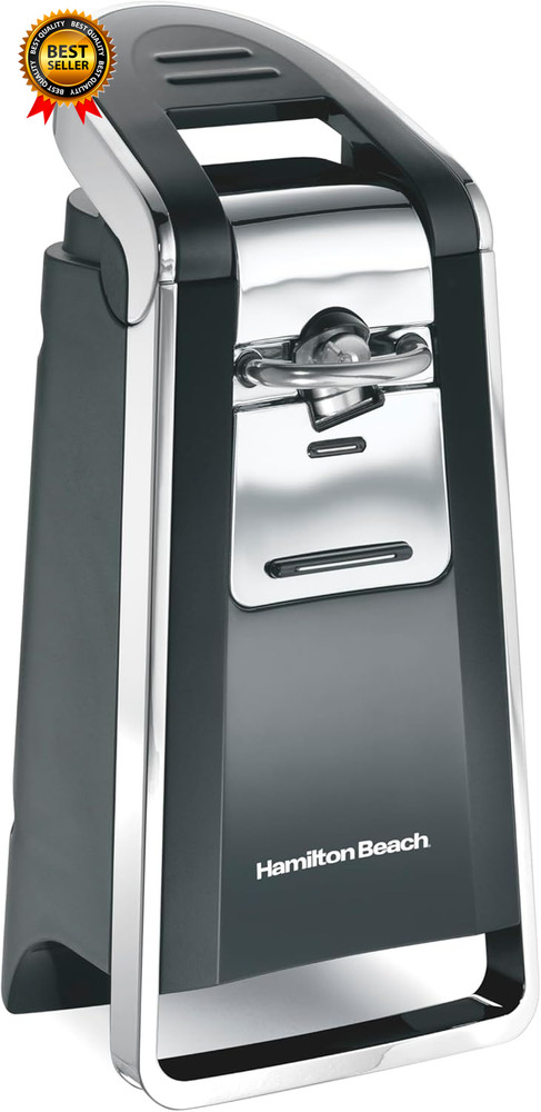 Smooth Touch Electric Automatic Can Opener with Easy Push down Lever