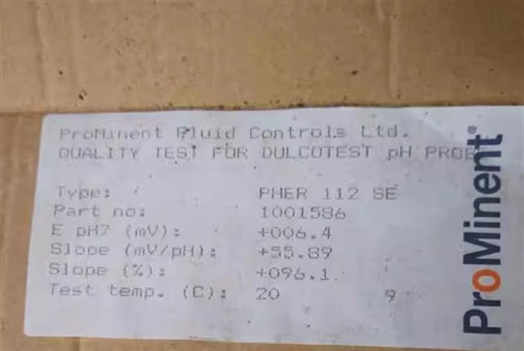 Prominent PH electrode PHER-112-SE
