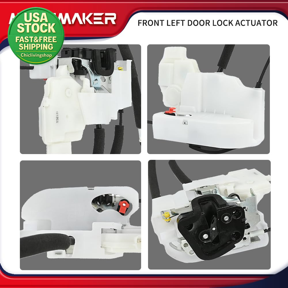 Front Left Door Lock Latch Actuator Compatible with Nissan Frontier Xterra
