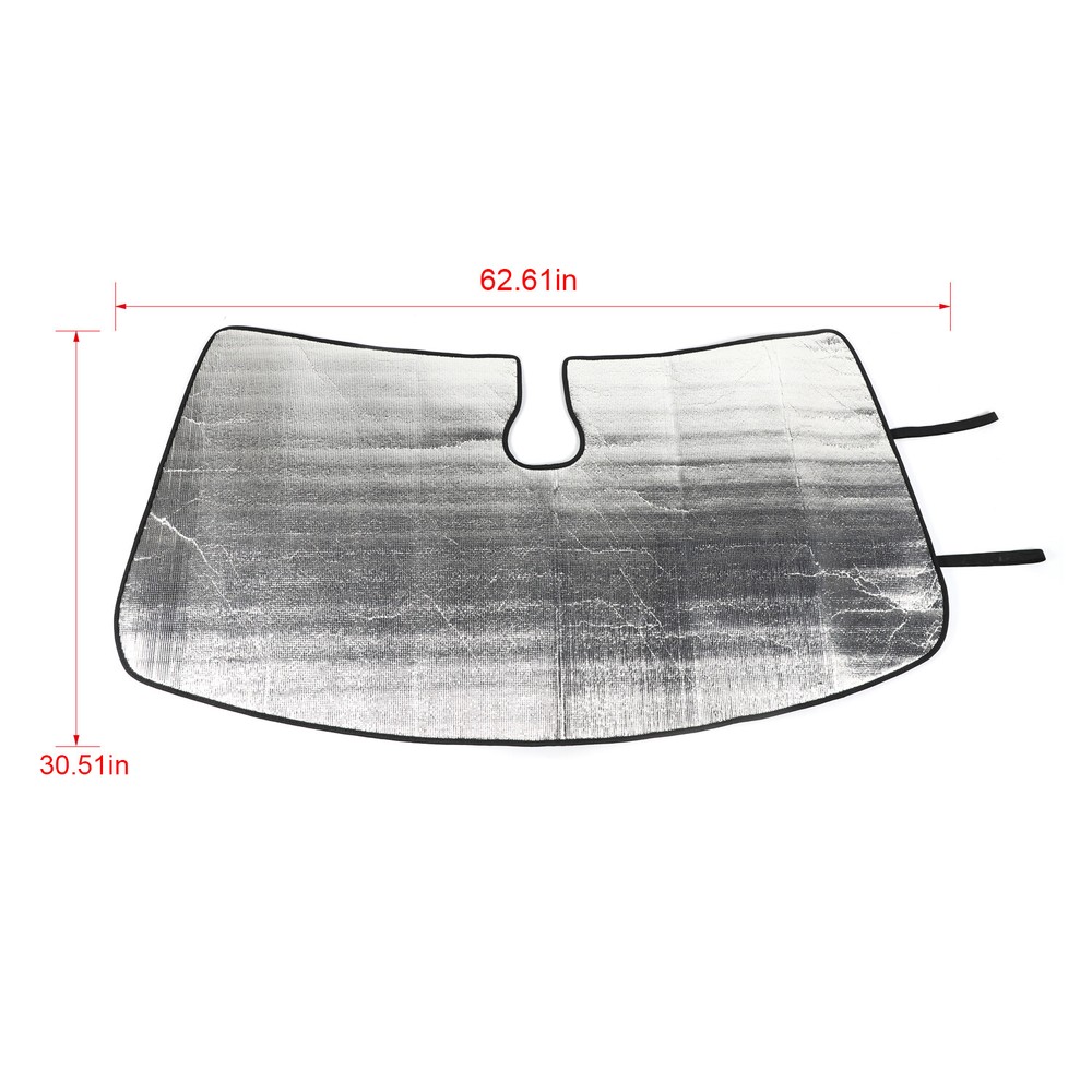 Front Windshield Sunshade Visor UV Protector Cover For Dodge Ram 1500 2018-2020