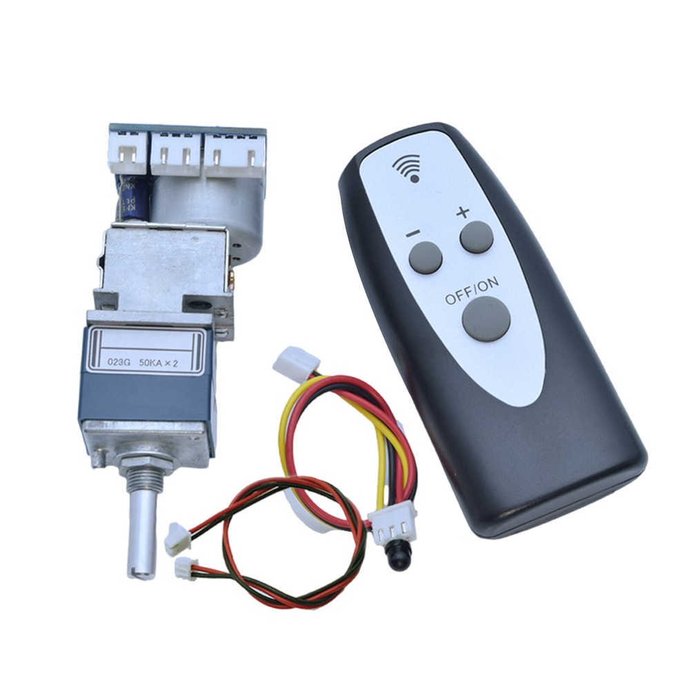 HiFi ALPS 27 Motor Potentiometer Stereo Volume Controller Board Remote Control