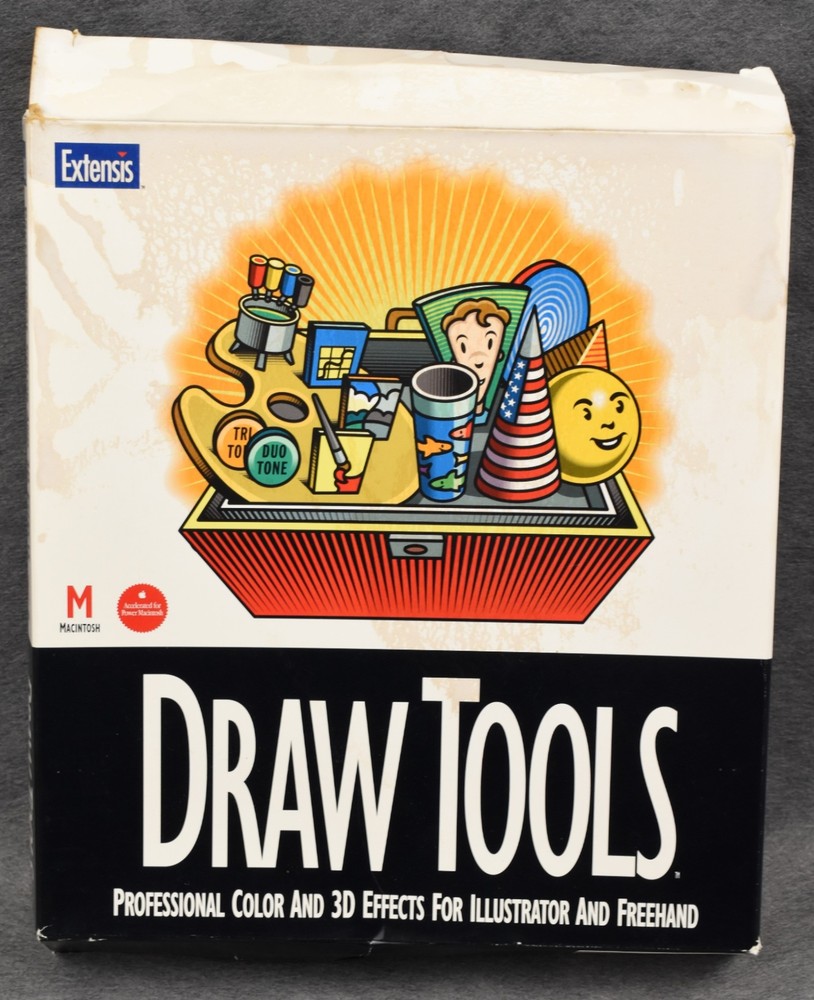 DrawTools Professional Color/3D Effects Illustration Freehand Kit Extensis