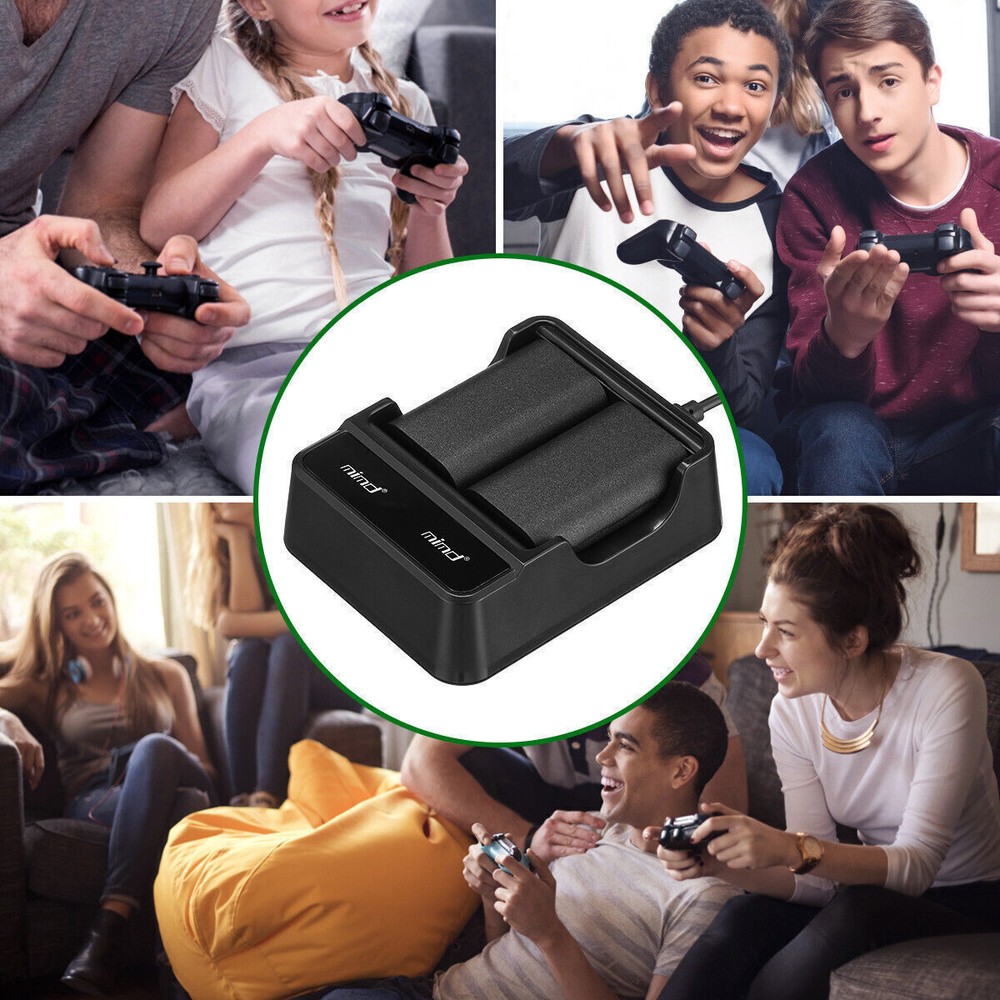 2Pcs Xbox Series X/S Xbox One Rechargeable Controller Battery Pack For Microsoft