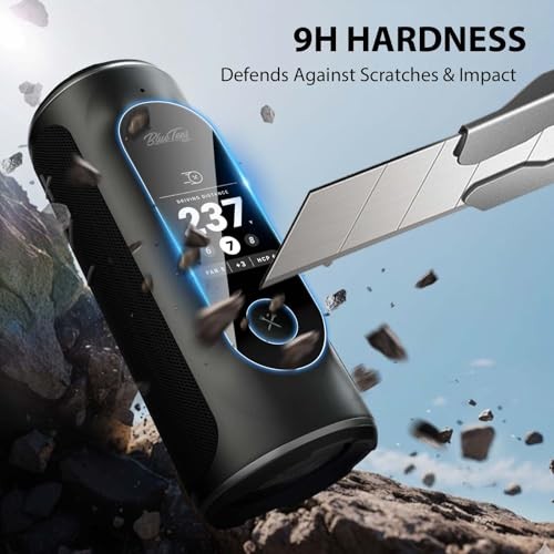 2-Pack Screen Protector for Blue Tees Golf Player+ GPS Speaker — Tempered