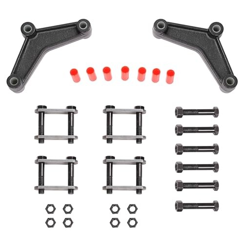 Tandem Trailer Axle Shackle Kit & Equalizer & Shackle Equalizer+ Shackle Strap