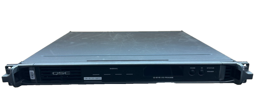 QSC VERSATILE I/O FRAME NETWORK INTERFACE Q-SYS (mci84)