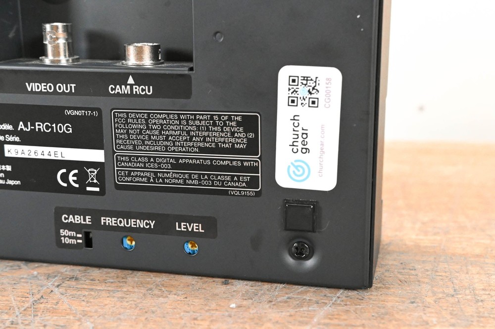 Panasonic AJ-RC10G Remote Control Unit CG00158