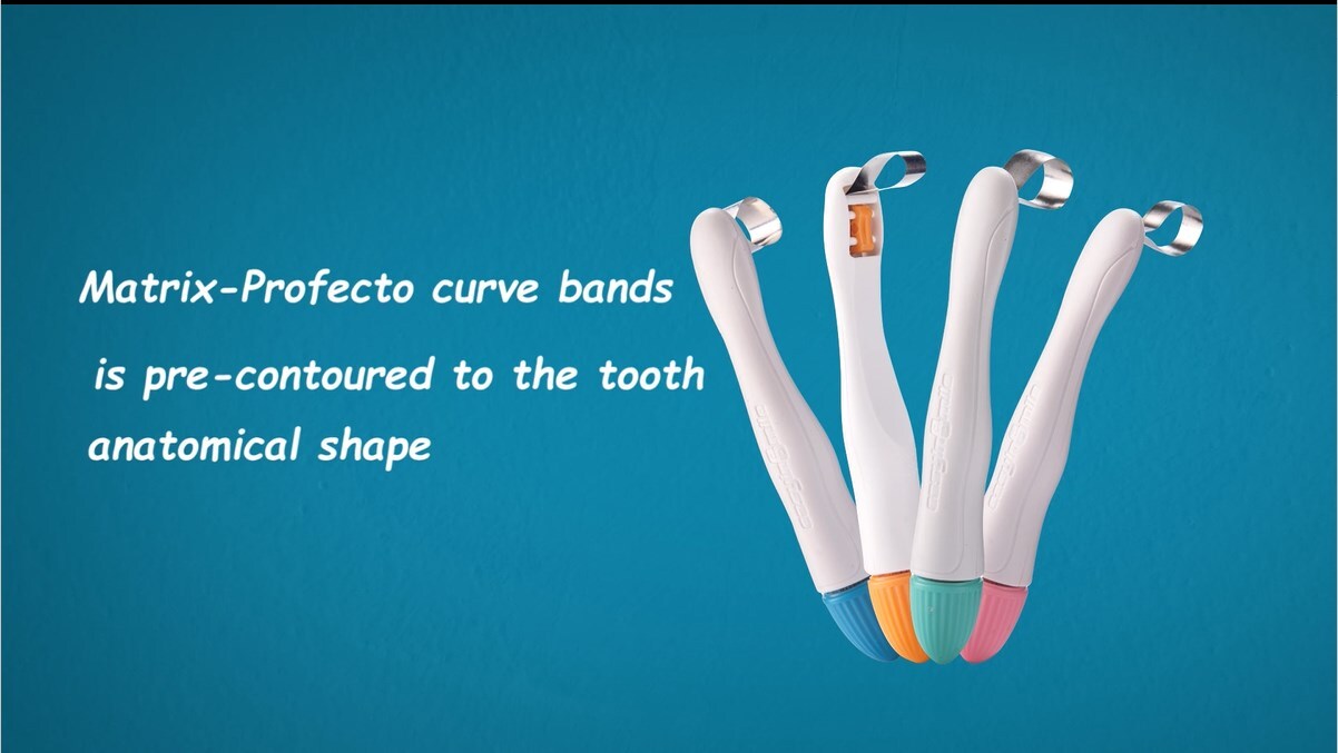 Adjust Dental Pro Matrix Bands Molar/Premolar Restoration Pre Formed 10/20/30Pcs