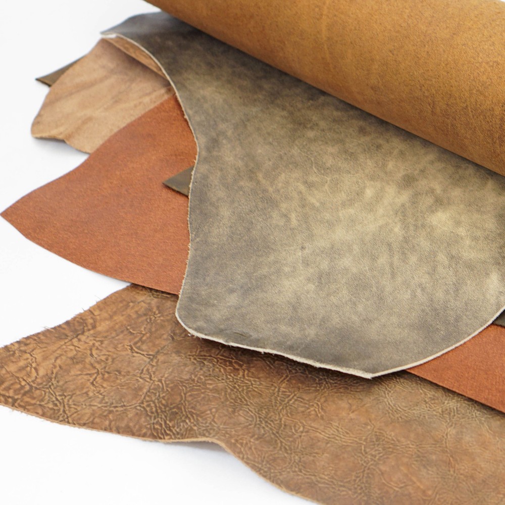 Journal Makers Oil Tan Cowhide Bundle SLC - 30 Square Feet Bundle