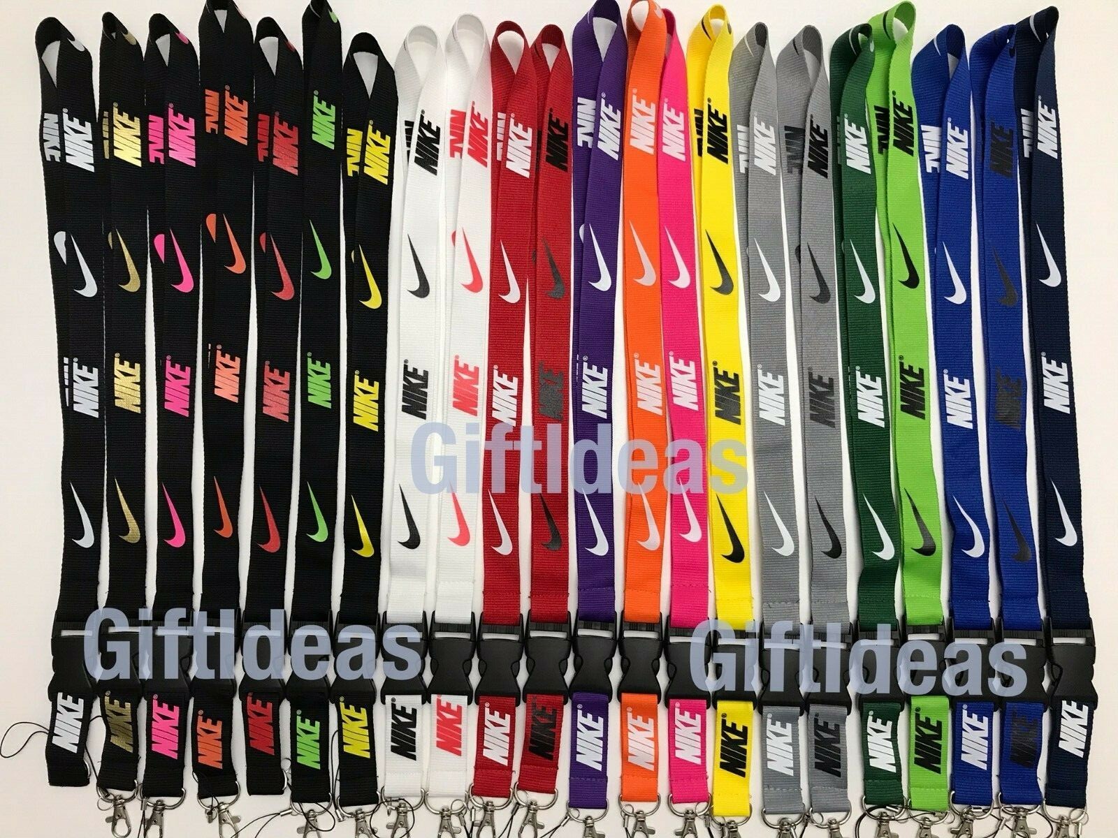 Nike Lanyard Detachable Keychain Badge ID Holder !