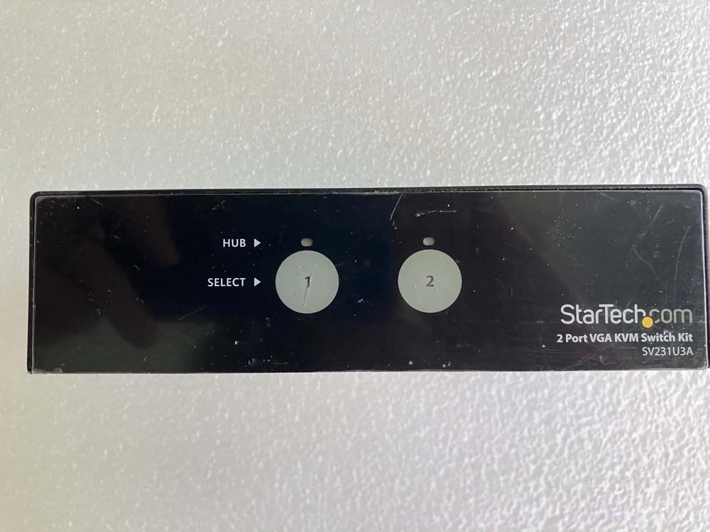 StarTech.com SV231U3A StarTech VGA KVM 2-Port  Switch Kit