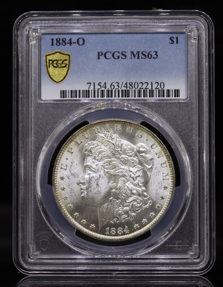 1884-O Morgan Dollar PCGS MS63