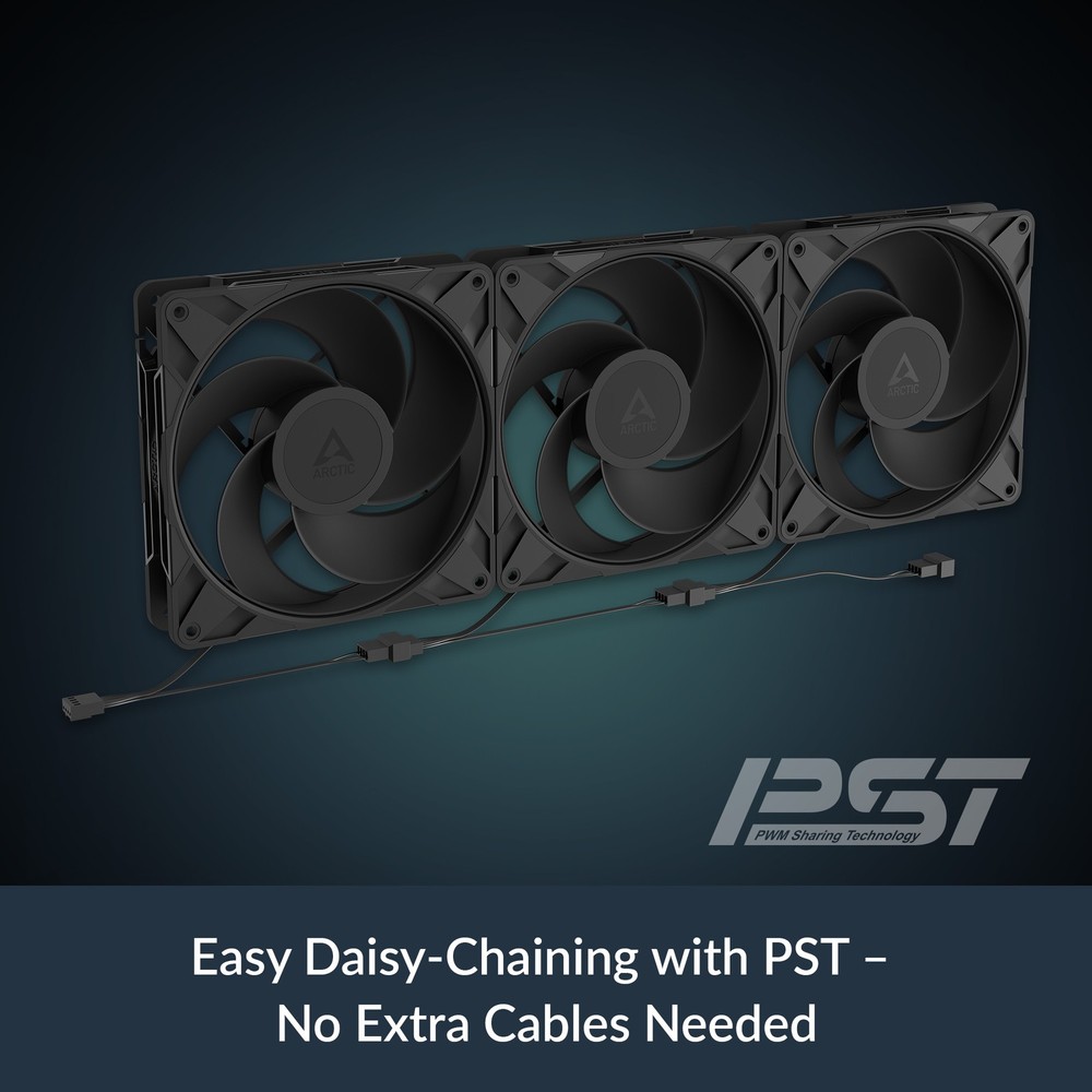 ARCTIC P14 Pro Reverse Case Fan 140mm Inverted Flow Silent B-Stock