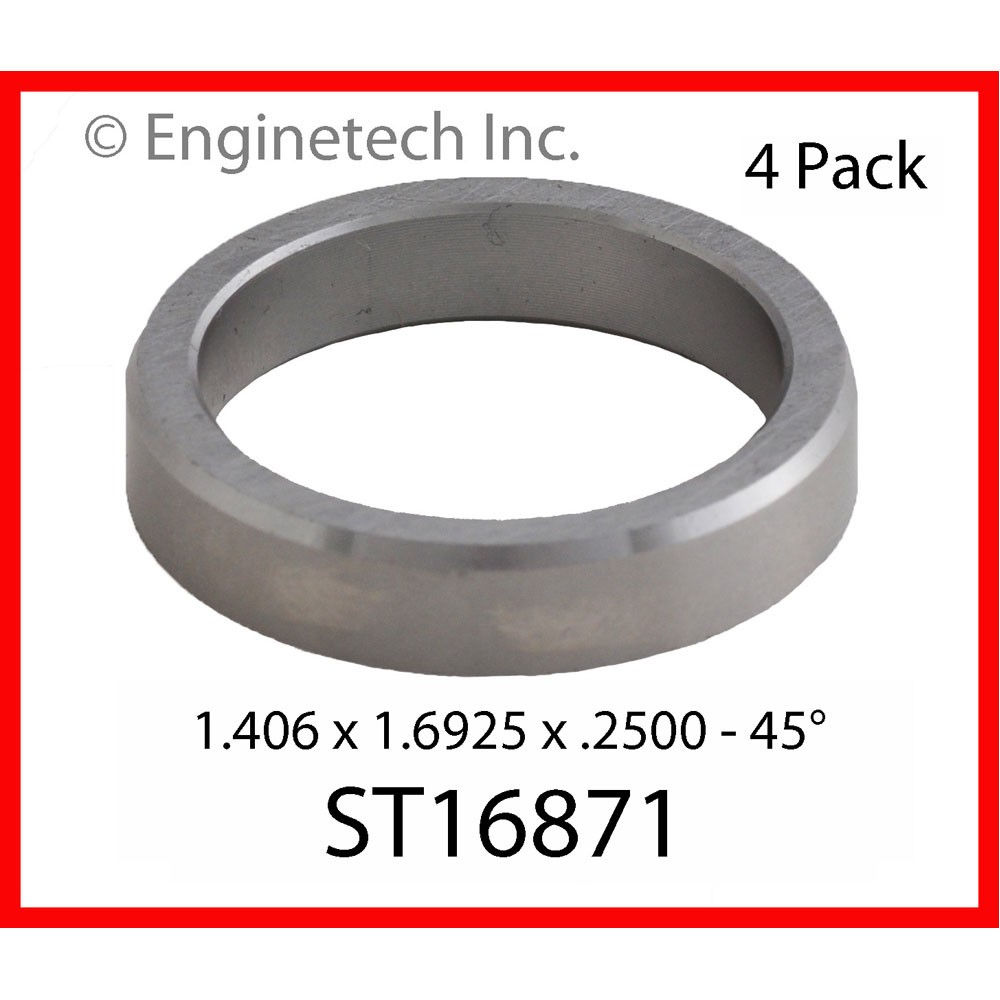 Enginetech Engine Valve Seat ST16871;