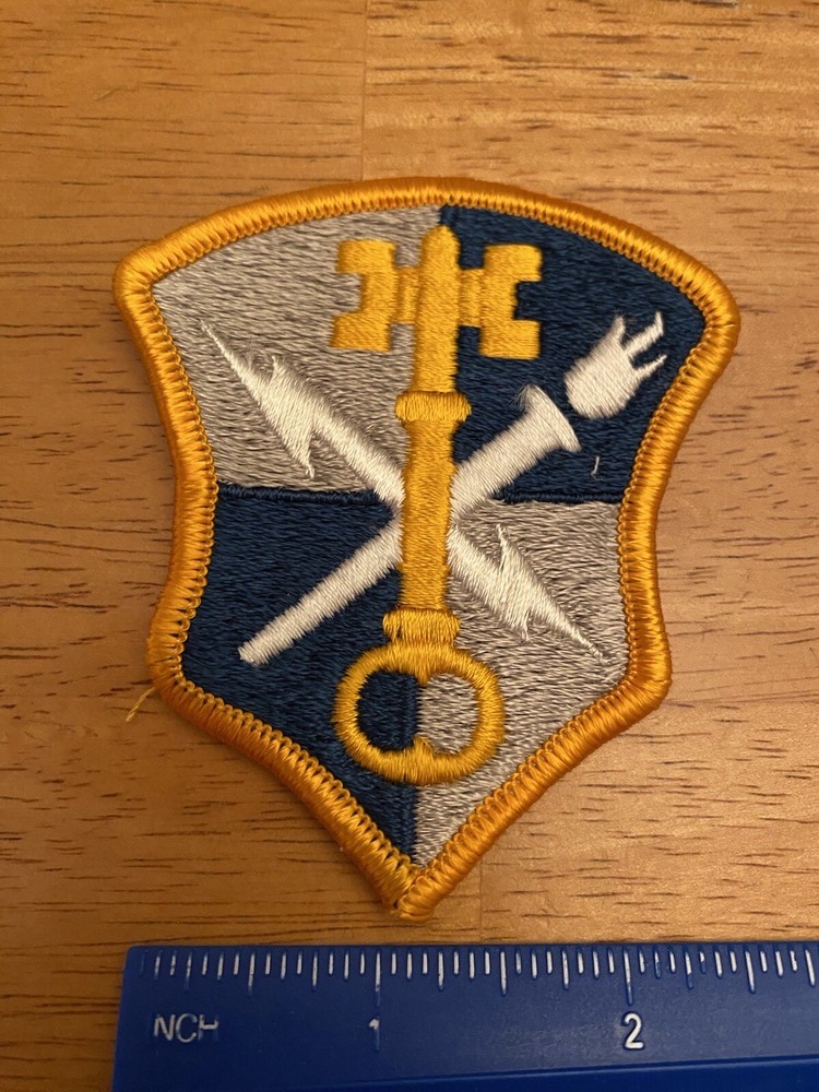 US Army Intelligence And Security Command Subdued Patch Full Color Key INV5372