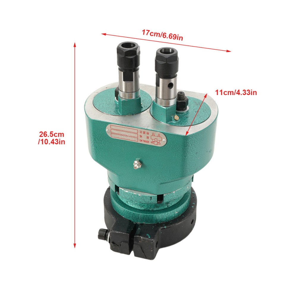 ST125 Adjustable Two-spindle Multi-head Drill Automatic Tapping Machine Dia 92MM