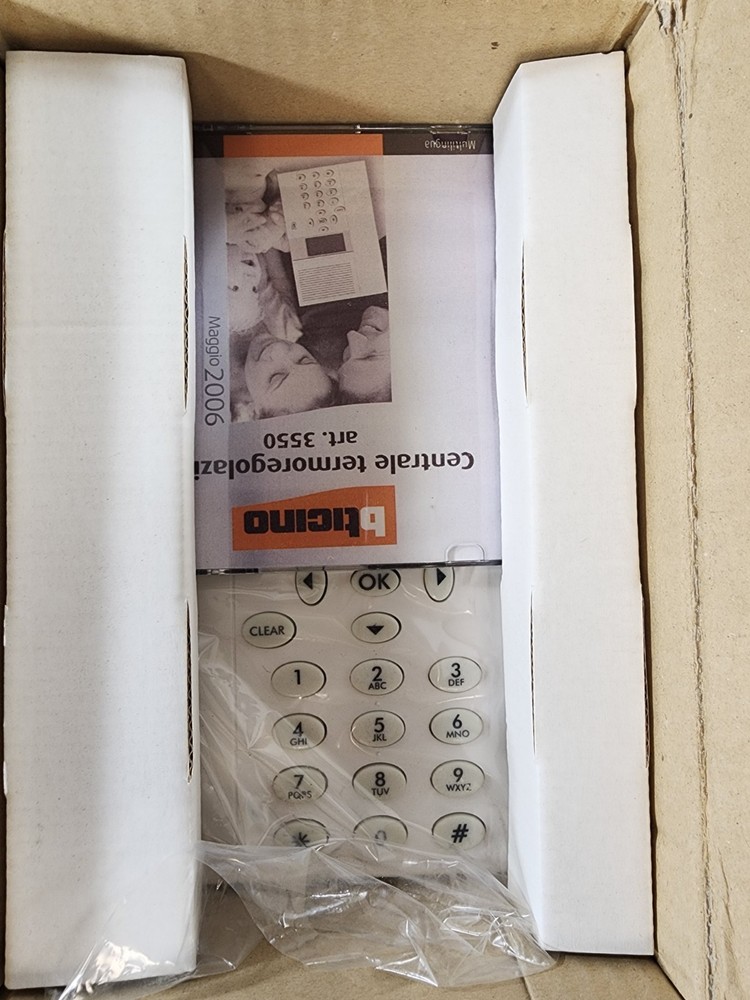 Bticino temperature regulation control unit 3550 Living
