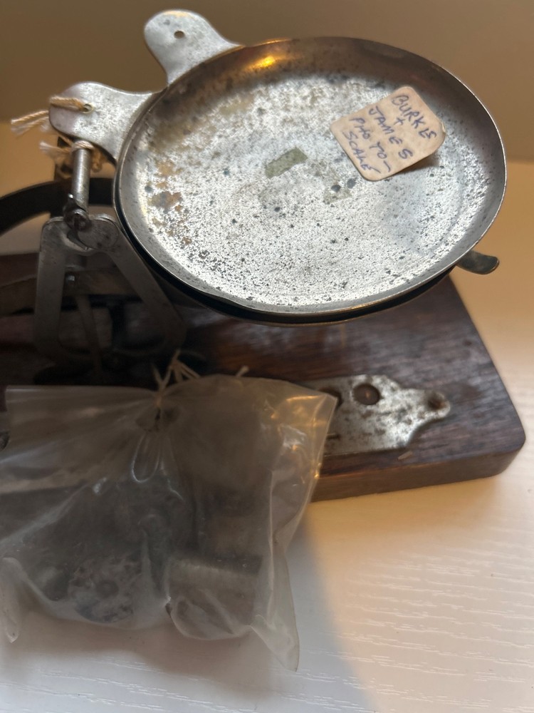 Antique mini balance scale
