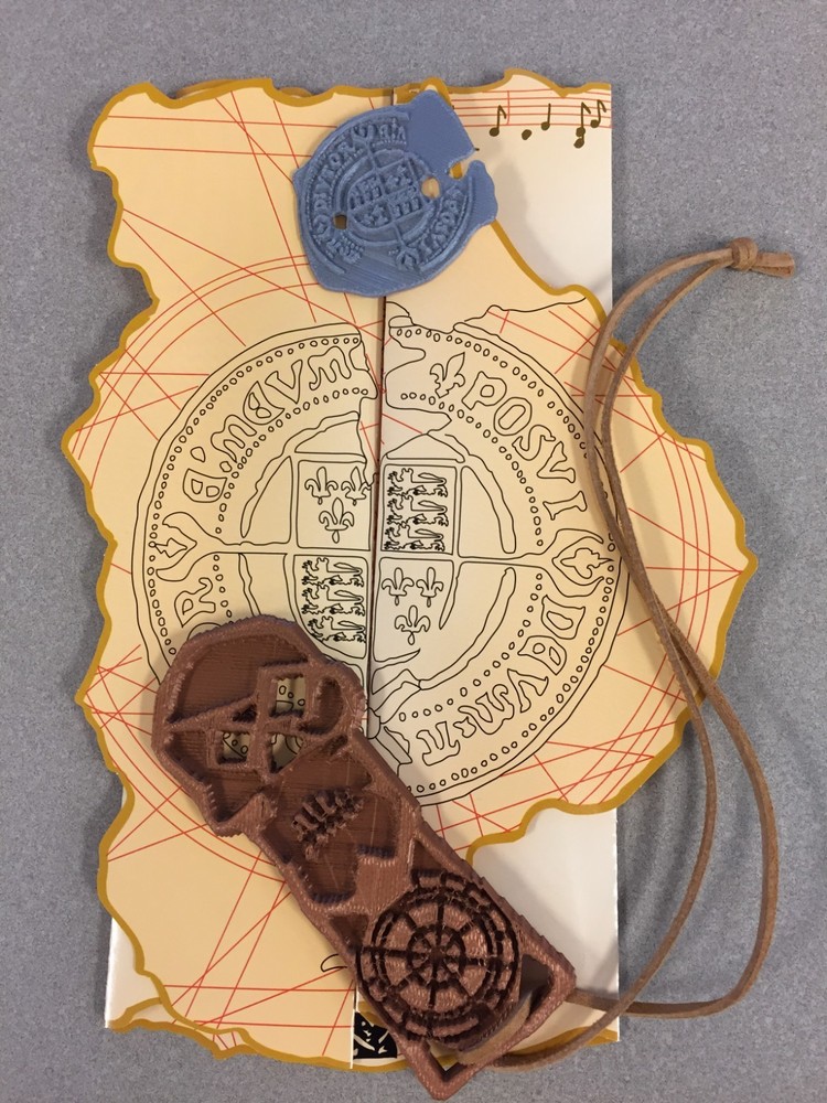 Goonies Map Playset, Copper Bones, Doubloon