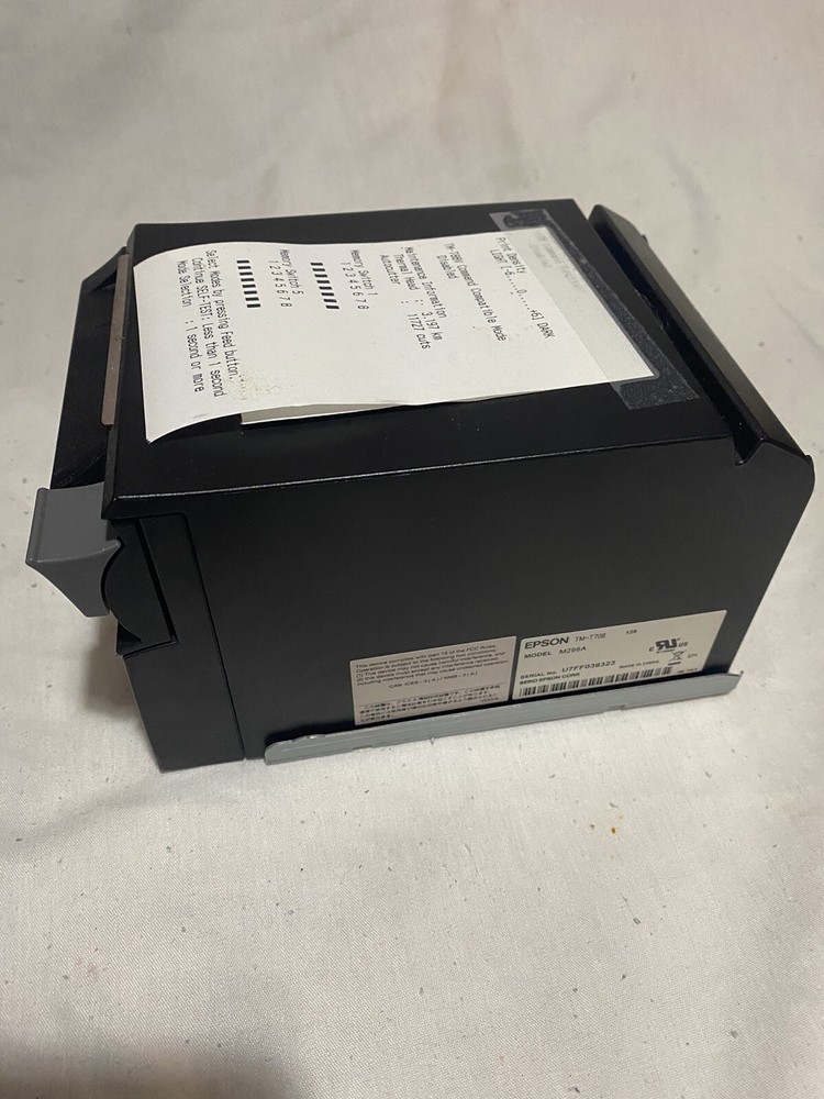 Epson TM-T70II / Model M296A Receipt Printer