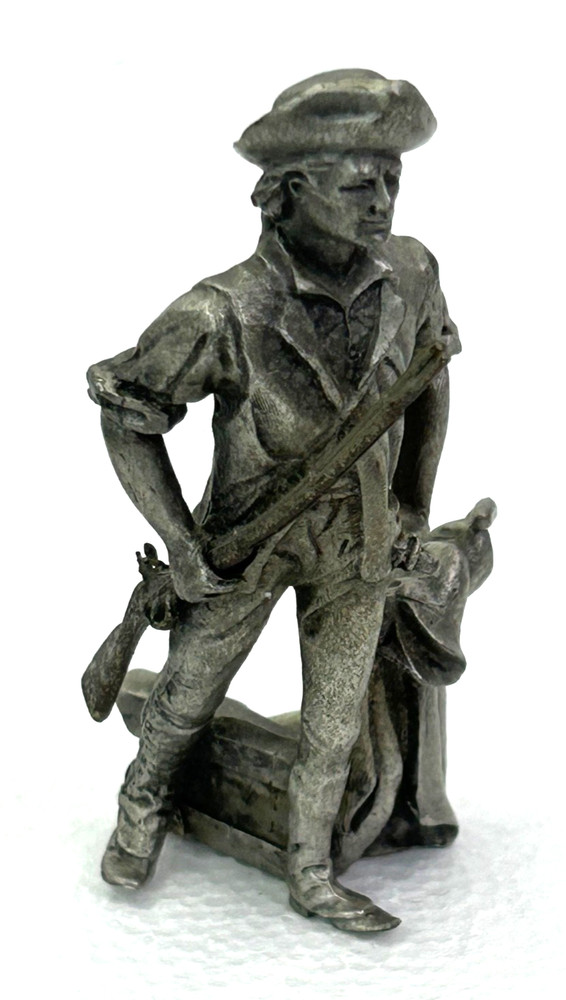 Pewter Minuteman Figure