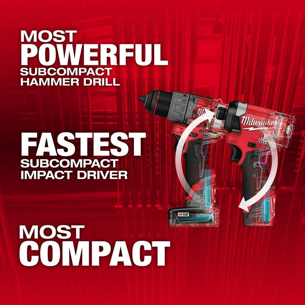 Electric - M12 Fuel. 2-Tool Combo KIT
