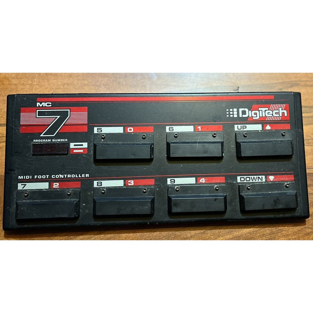 Digitech MC7 MIDI Foot Controller