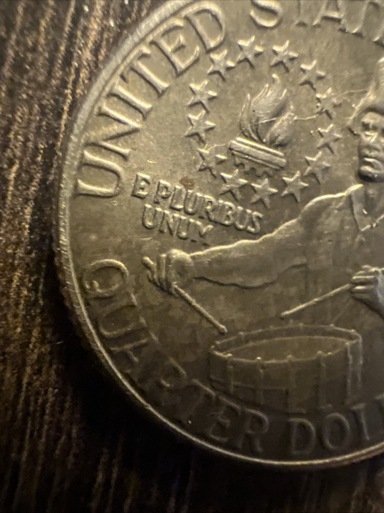 “25 cents USA mint error”