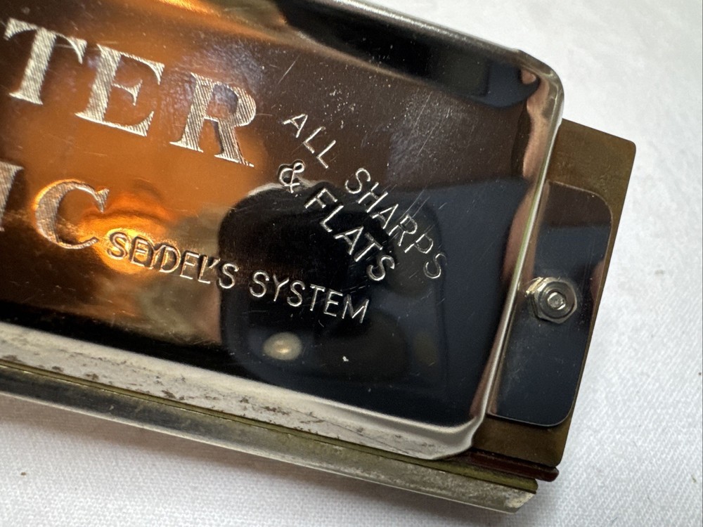 “The Bandmaster” De Luxe Chromatic Harmonica - Original Box - PK125