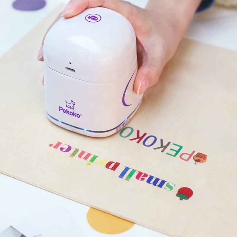 New full-color handheld printer, portable mini printer logo label inkjet printer
