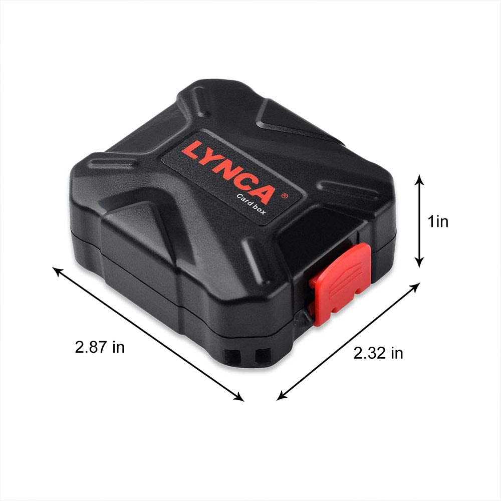 Memory Card Case Holder, Memory Card Hard Protector Case Professional Water-Resi