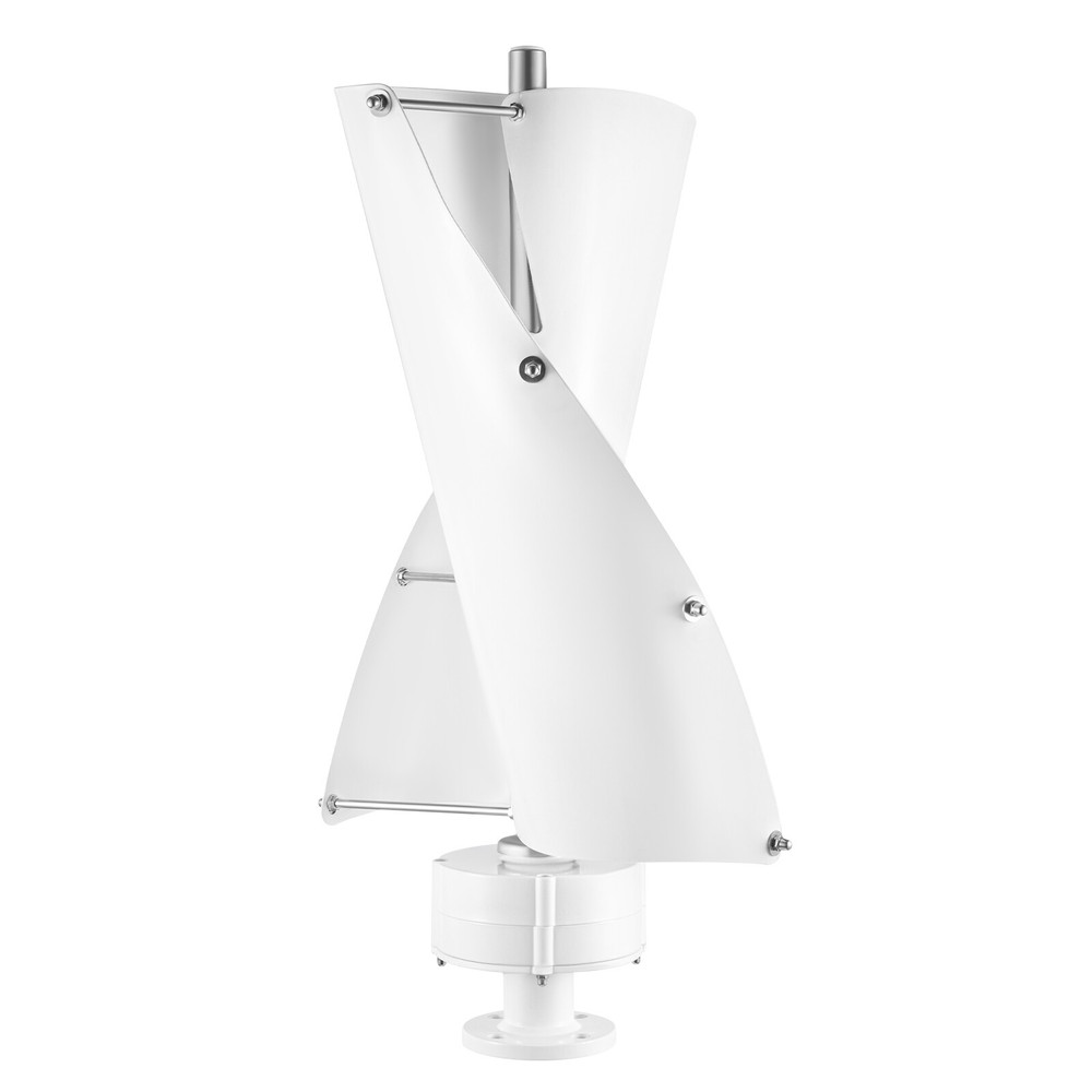 100W Vertical Axis Wind Turbine with Helical Design and Controller