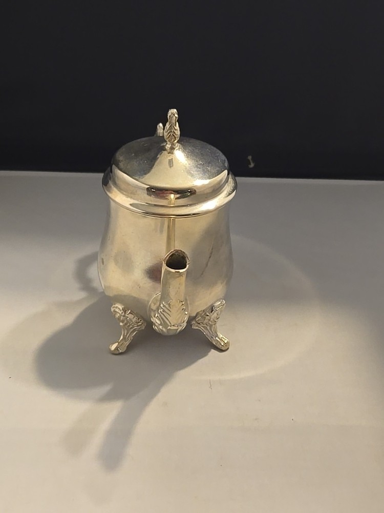 5” International Silver Company Silver Plated Teapot