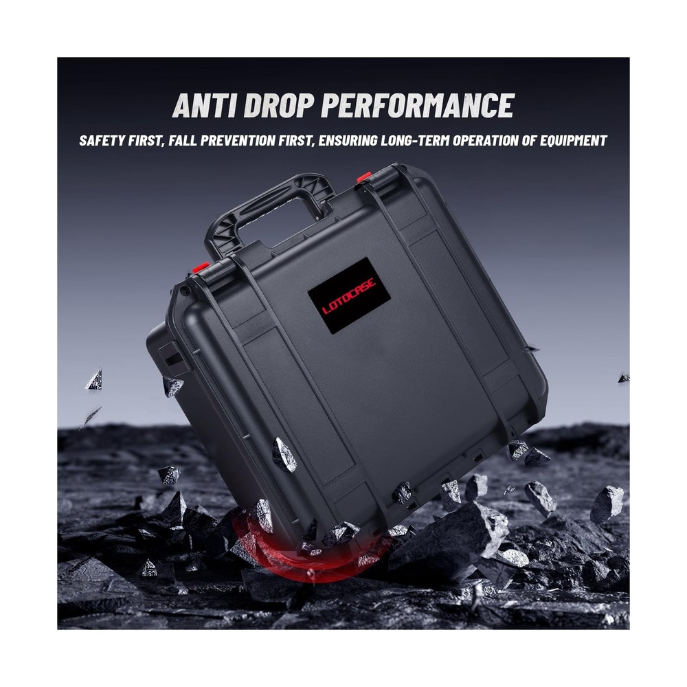 Case for Milwaukee M18 Impact Drill Driver Combo Kit - Waterproof Tool Box fo...