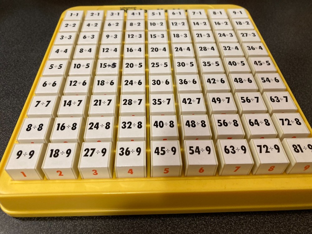 Lakeshore Learning Toy Math Kids Division Machine Preowned