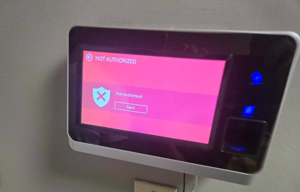 LATHEM CT72 Biometric Time Clock