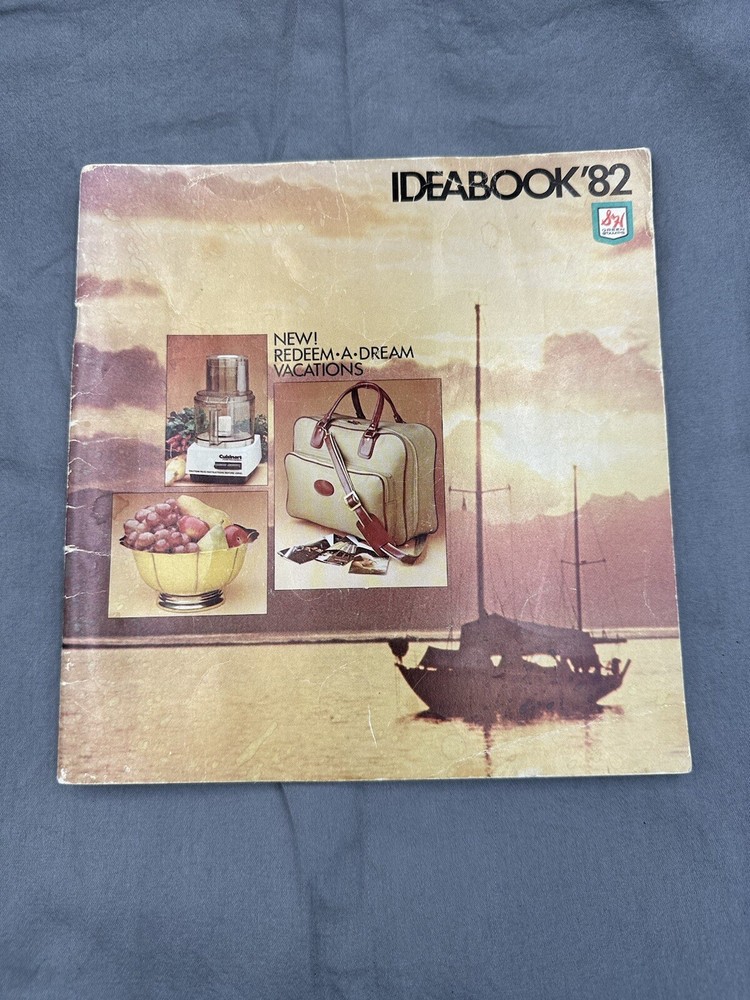 Vintage S&H Green Stamps Ideabook Catalog 1982 Idea Book