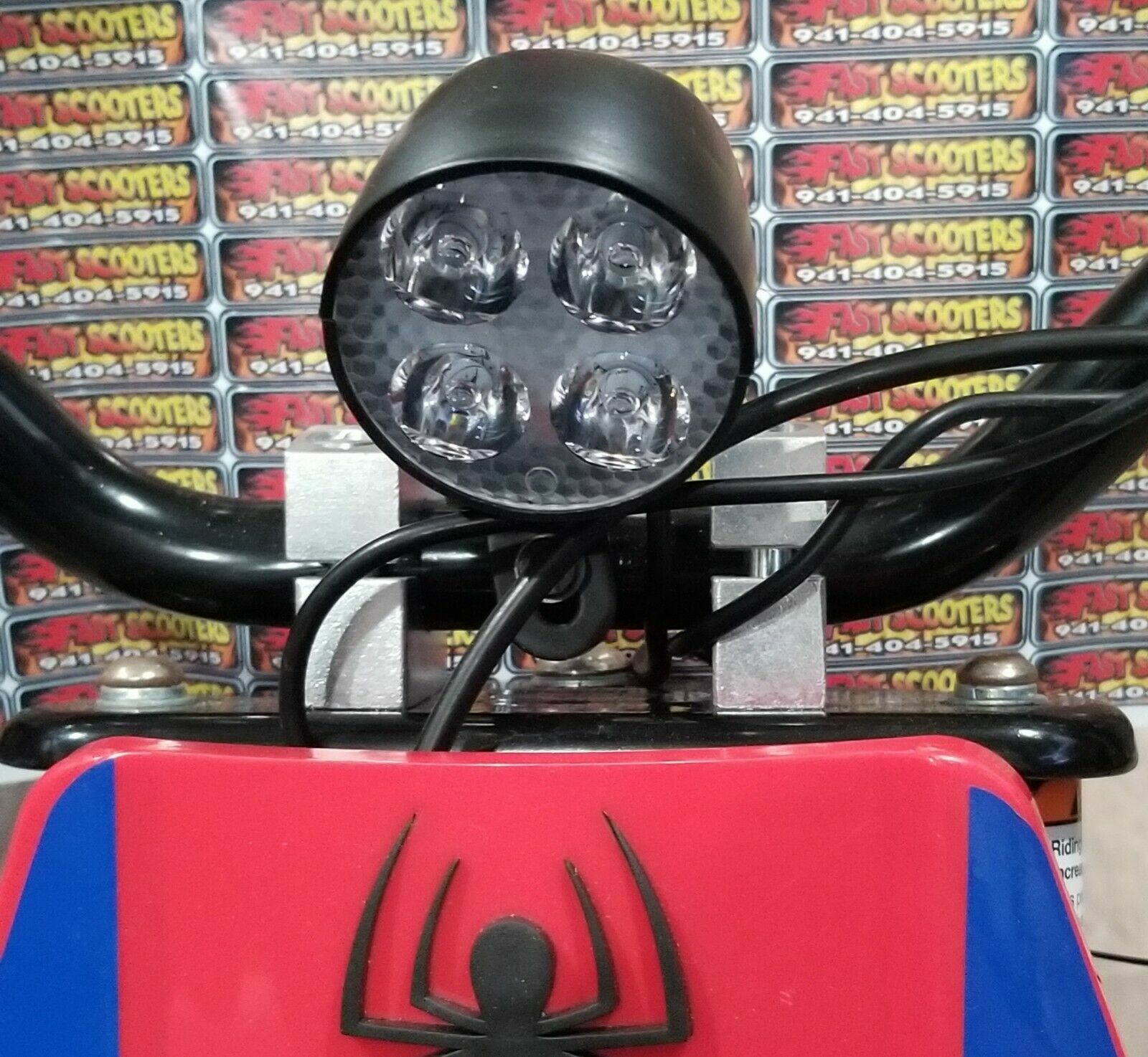 Razor DQ E200 E300 Mx 350 400 mx500 mx650- LED Headlight/Horn ad on schwinn