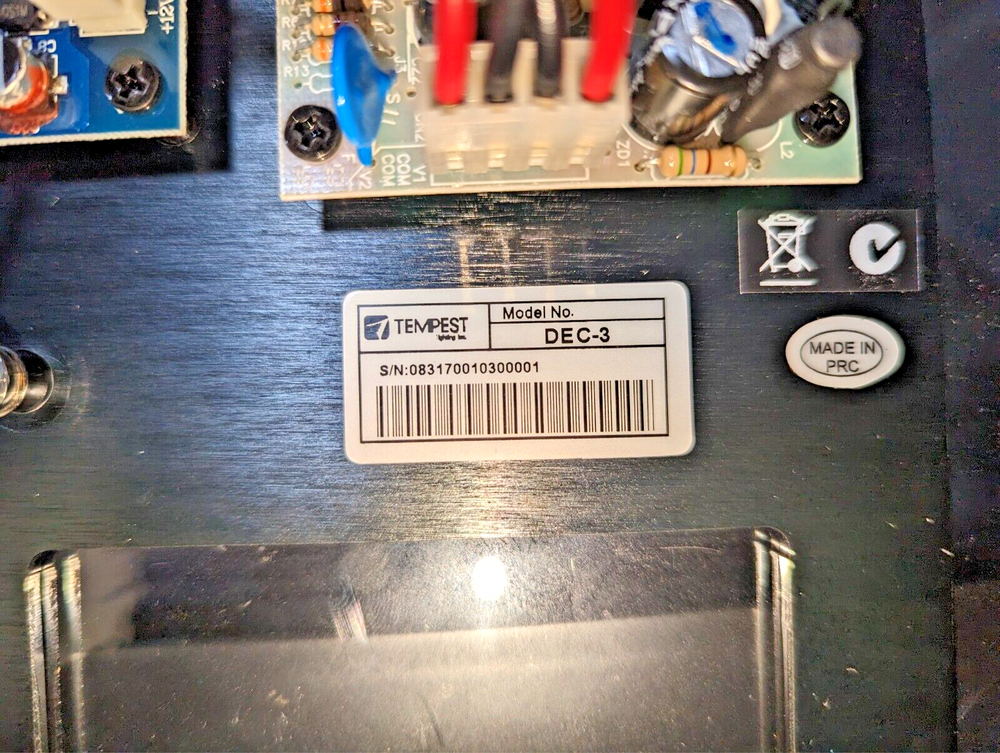 Digital Enclosure Control, Tempest DEC3