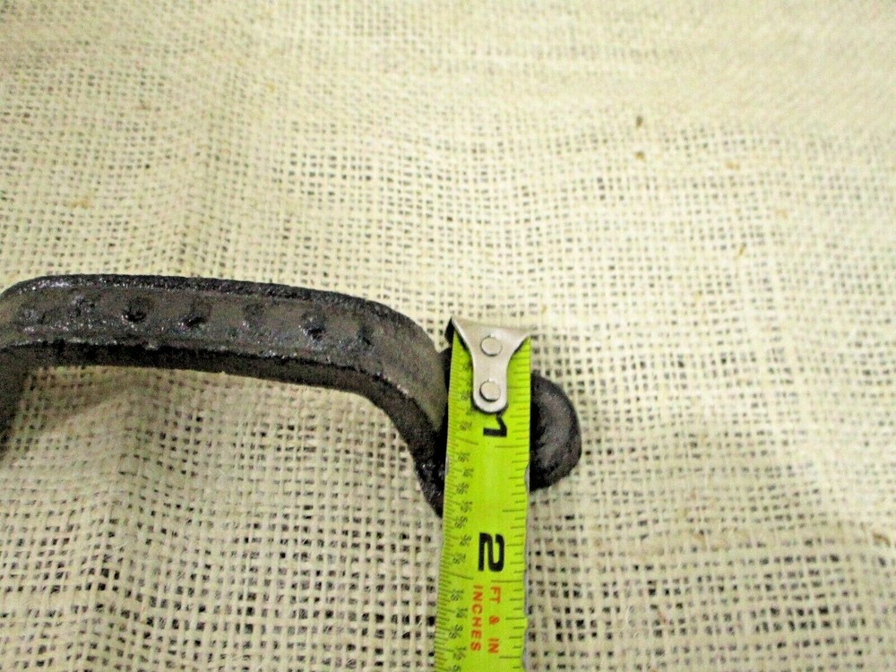 2 Cast Iron RUSTIC Barn Handle Gate Pull Shed Door Handles 5 1/2" Drawer Pulls