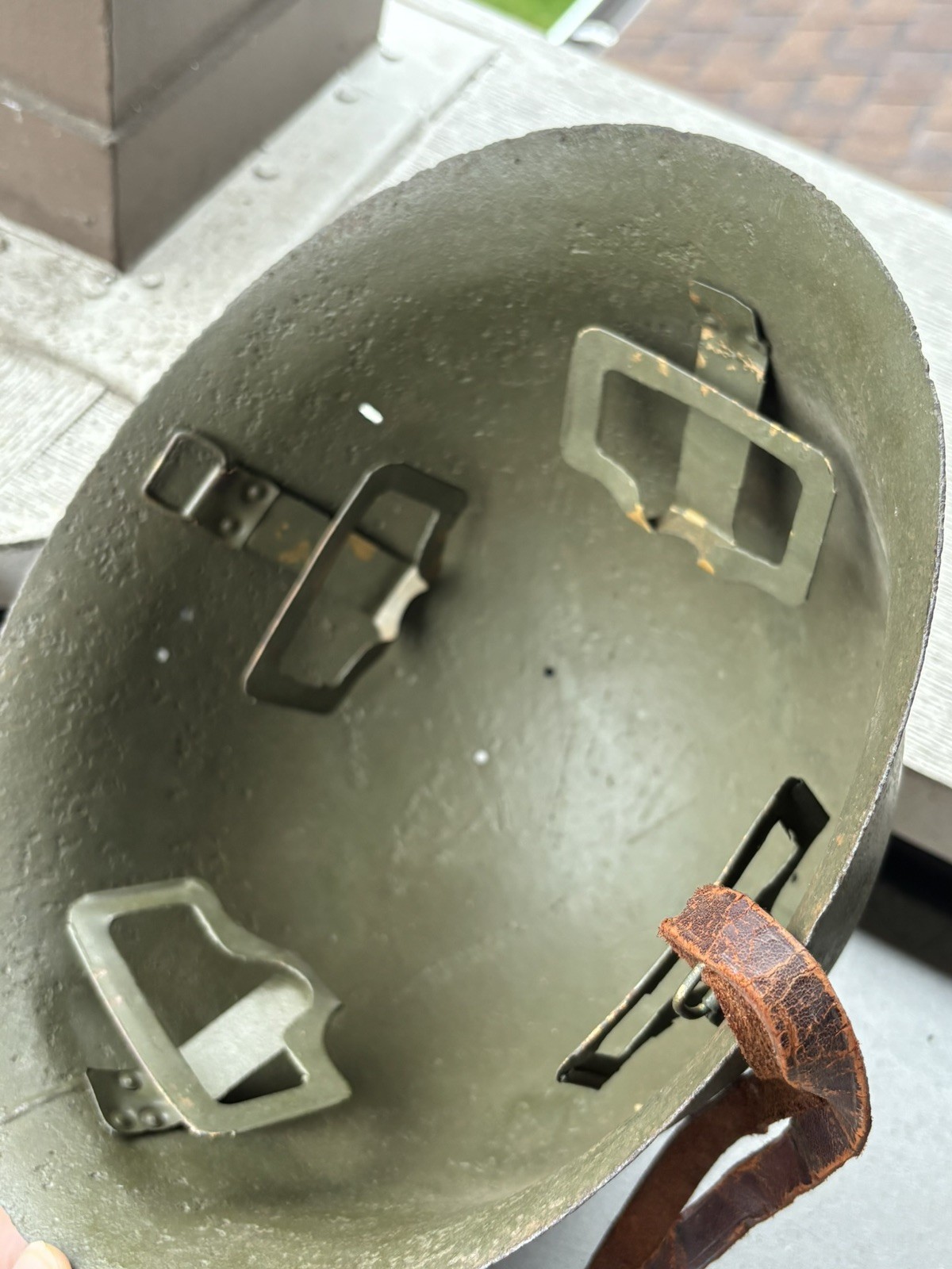 Original Type 90 Thailand Siam (Japanese) Helmet w/ Liner