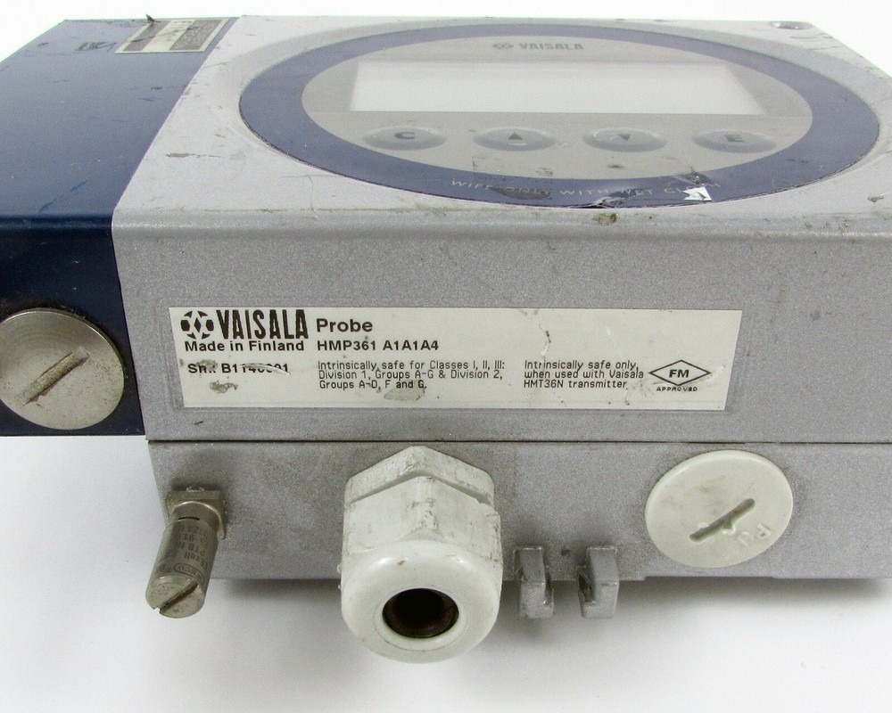 Vaisala HMP361 Humidity & Temperature Probe With Display Transmitter