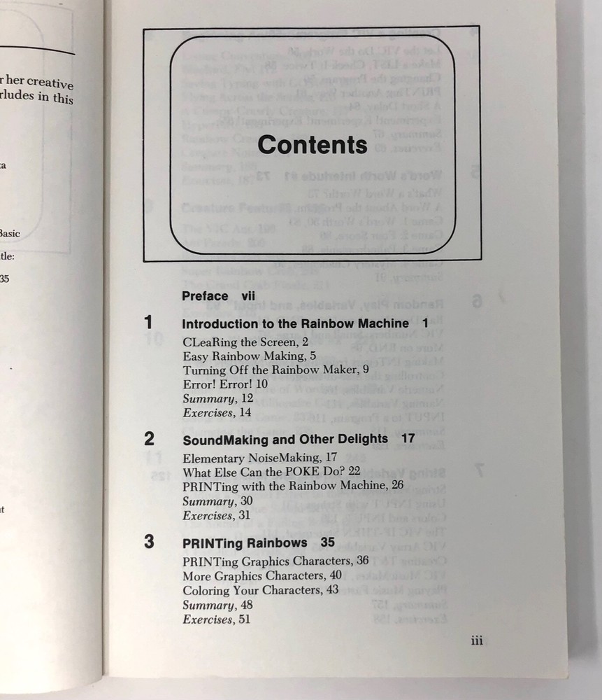 VIC BASIC "A User-Friendly Guide" Book *ISBN 0-8359-8377-3 **Used Condition