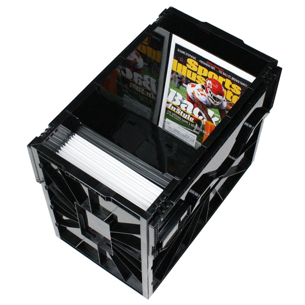 5 BCW Graded Certified Comic Book Storage Plastic Bin Stackable Box Heavy Duty